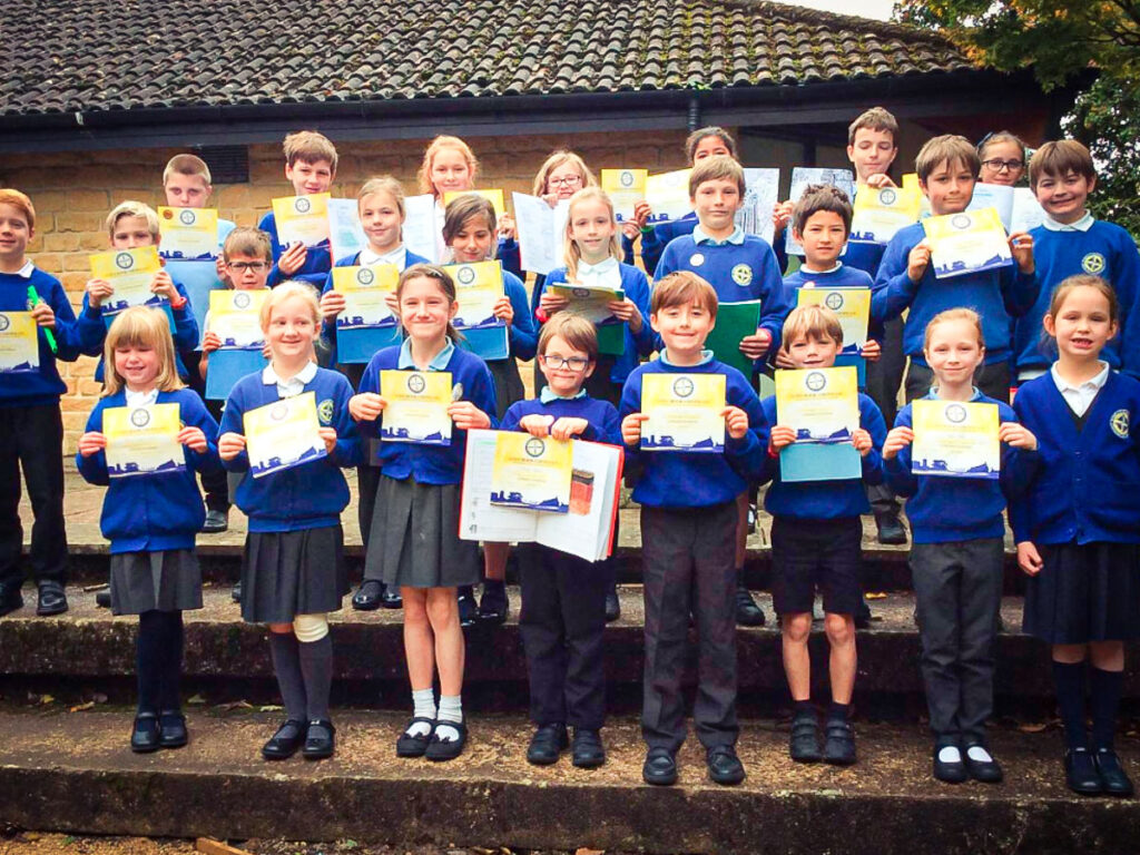 Gold Book Certificate Presentation Photo