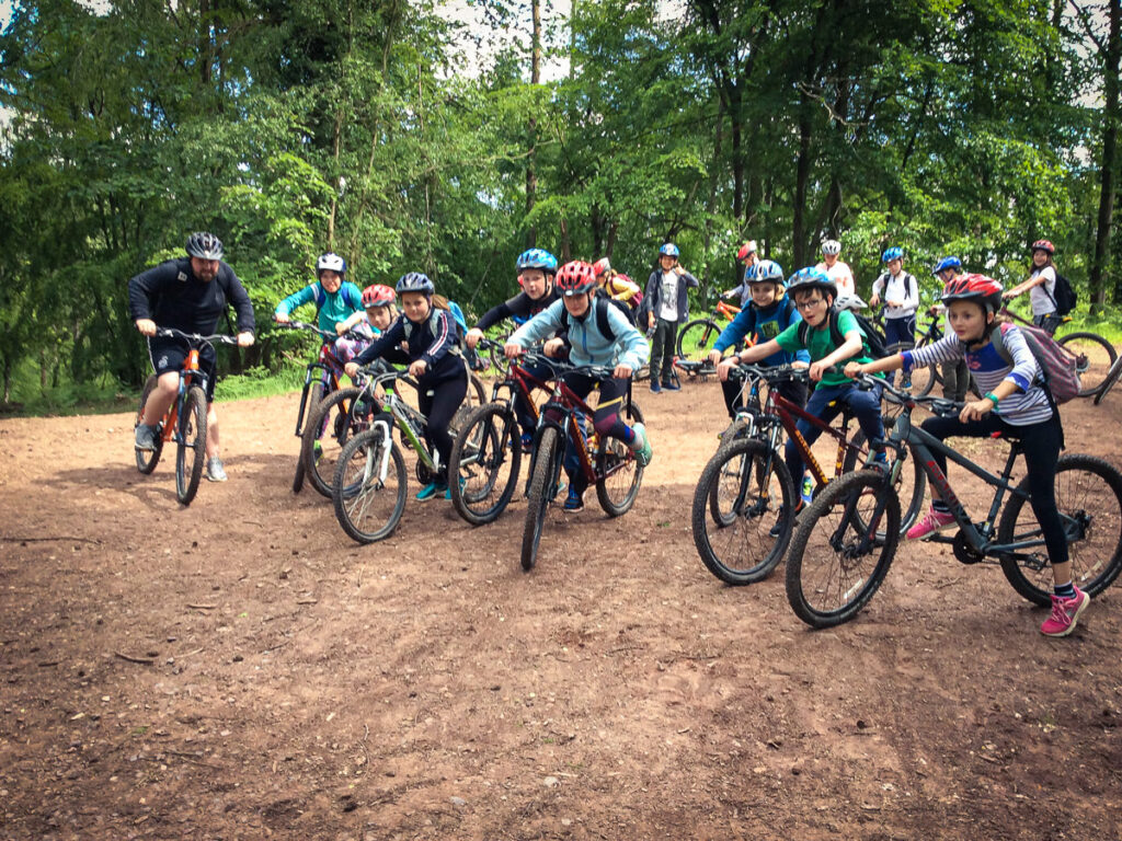 Mountain biking at Viney Hill